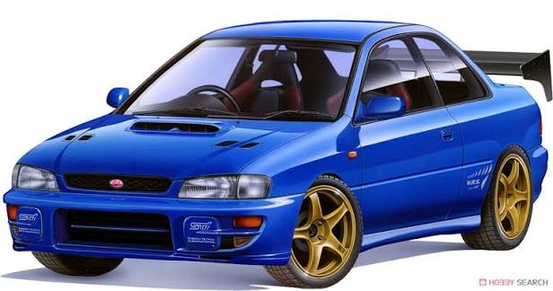 Subaru Impreza WRX STI (w/GT W-Wing) 1/24