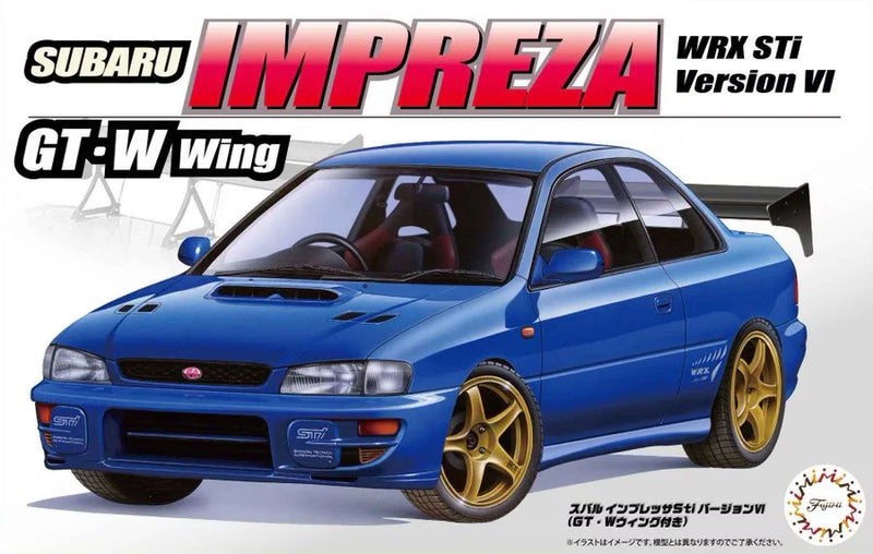 Subaru Impreza WRX STI (w/GT W-Wing) 1/24