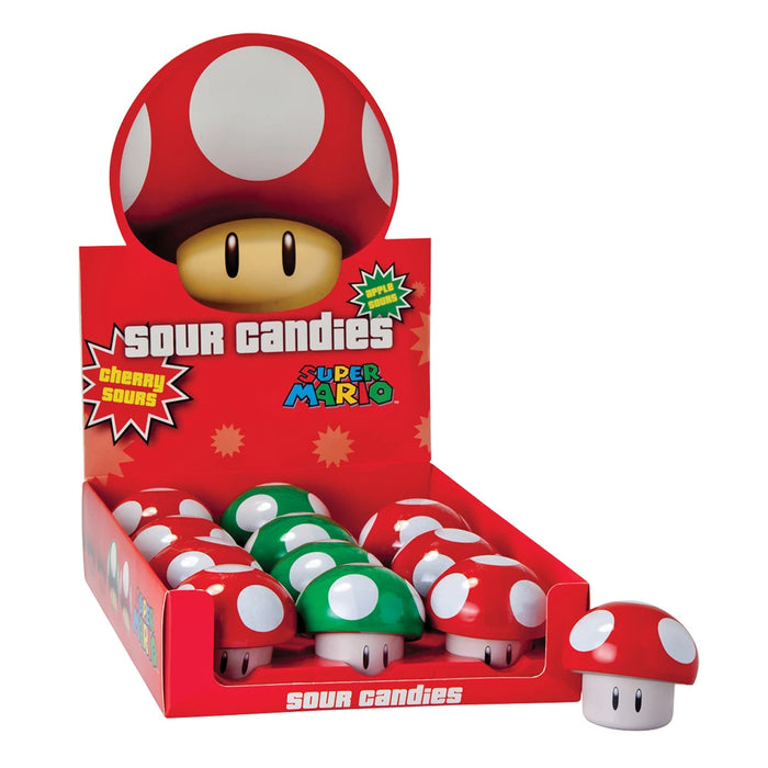 Super Mario Mushroom Sour Candies (Cherry Sours/Apple Sours)