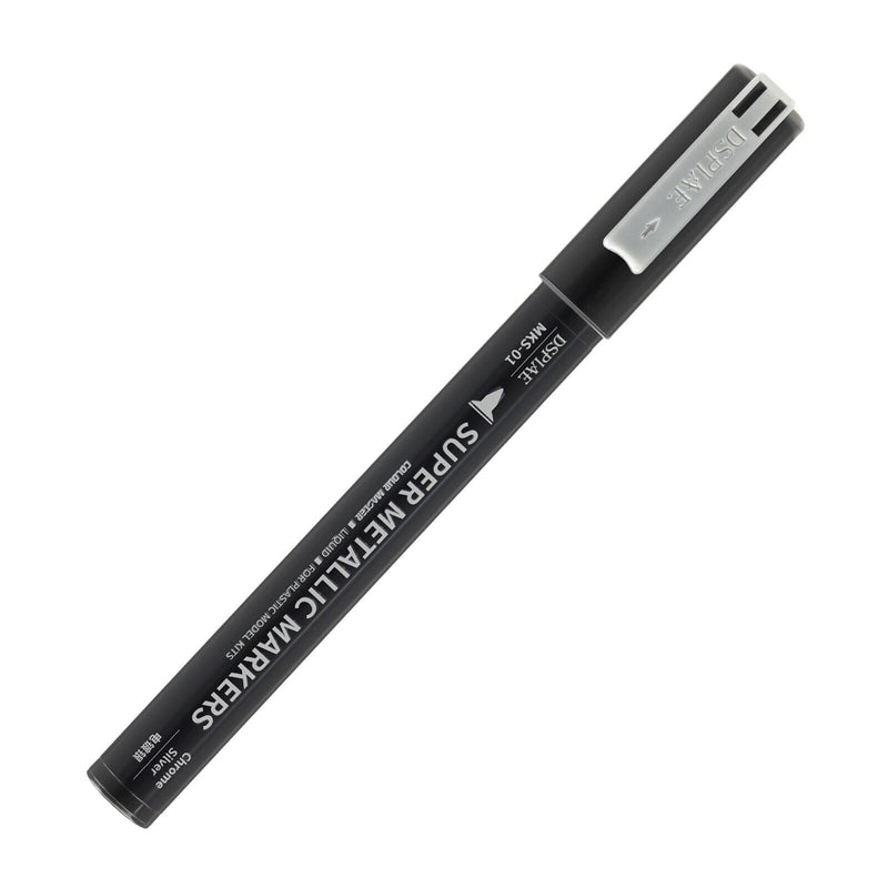 Super Metallic Color Markers MKS-01 - Chrome Silver