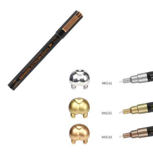 Super Metallic Color Markers MKS-03 - Champagne Gold