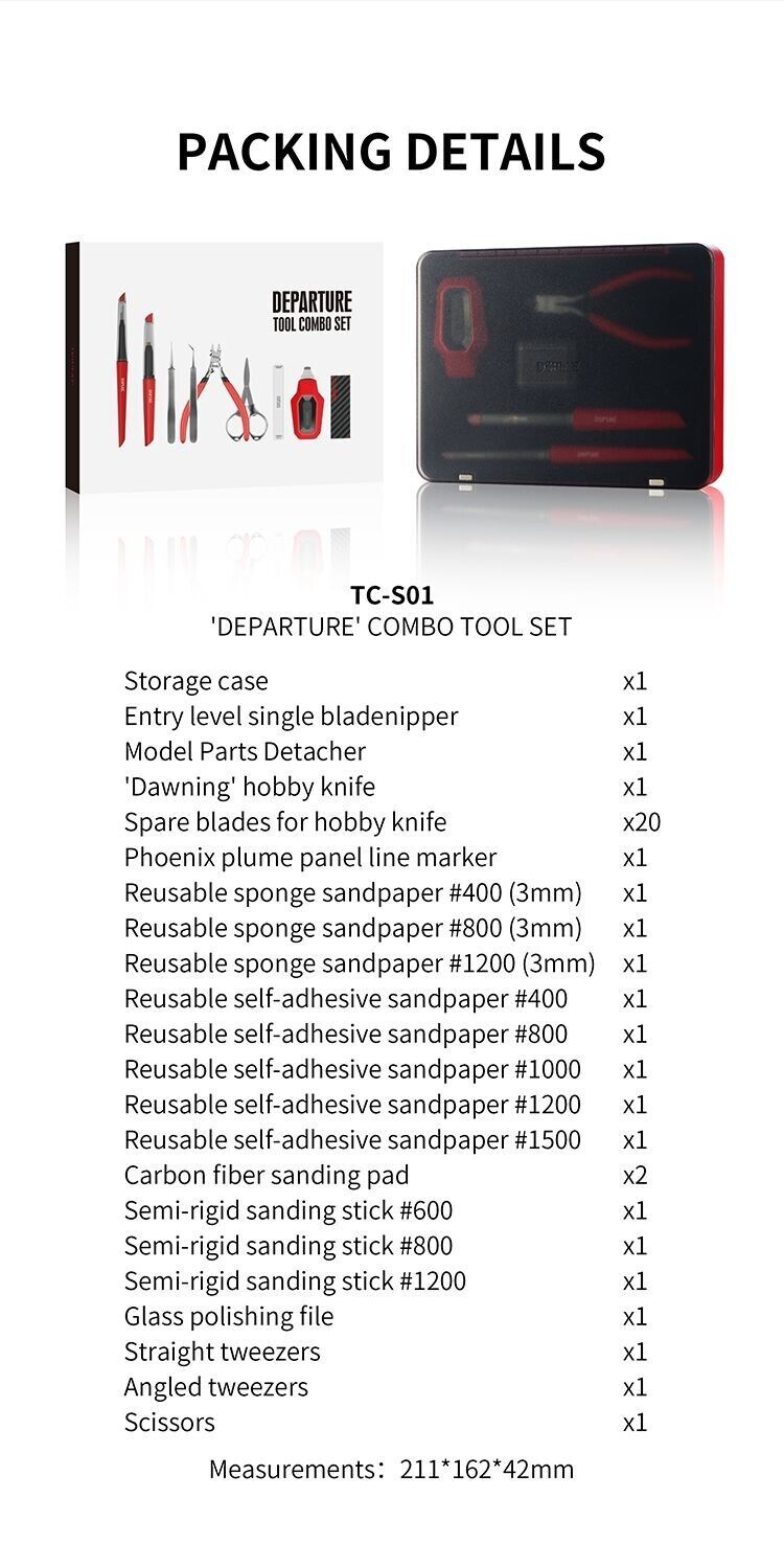 TC-S01 "Departure" Tool Combo Set