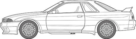 Taisan STP GT-R (Skyline GT-R [BNR32 Gr.A]) 1993 1/24