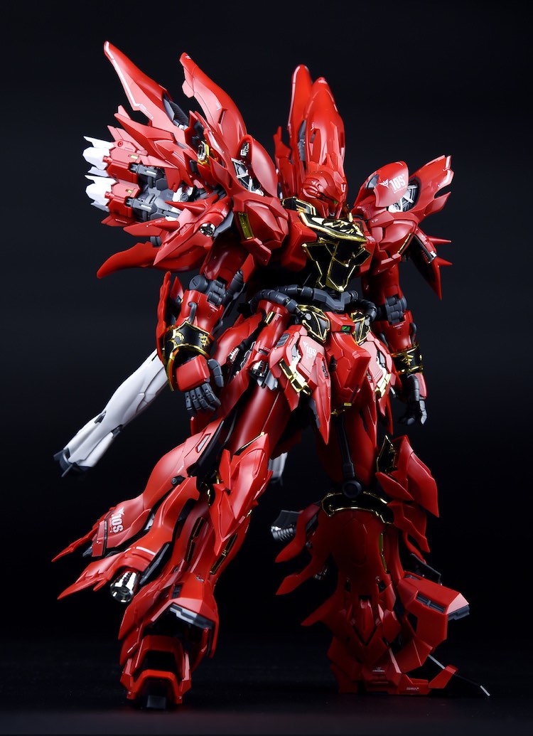 Takumi Studio MG Sinanju Armor Conversion Kit 1/100