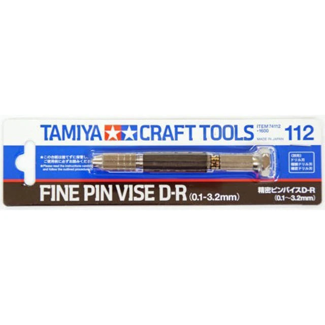 Tamiya Fine Pin Vise D-R (0.1 - 3.2mm) 74112