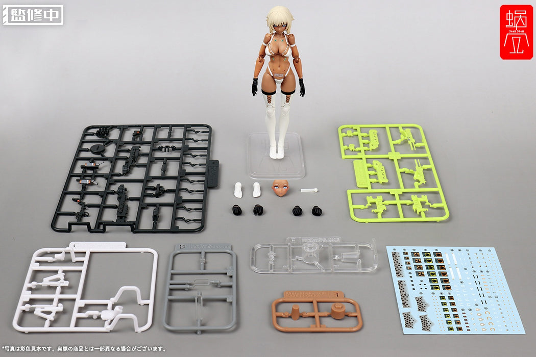 Tapigal Milk T Completed Action Figure & Assembly Kit 1/12