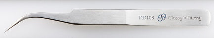 Tenir - Precision Tweezers (Angled Fine Tip) TCD103
