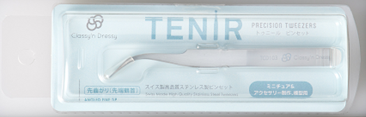 Tenir - Precision Tweezers (Angled Fine Tip) TCD103