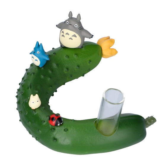 Totoro And Vegetable Single vase Cucumber - My Neighbor Totoro