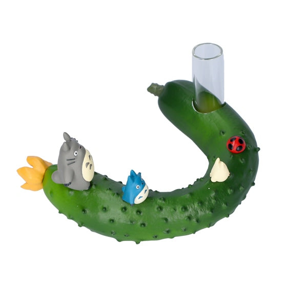 Totoro And Vegetable Single vase Cucumber - My Neighbor Totoro