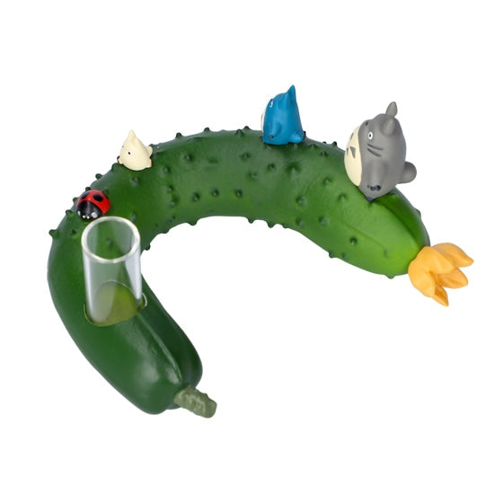 Totoro And Vegetable Single vase Cucumber - My Neighbor Totoro