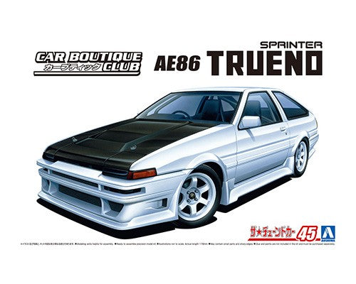 45 Toyota Car Boutique Club AE86 Trueno '85 1/24