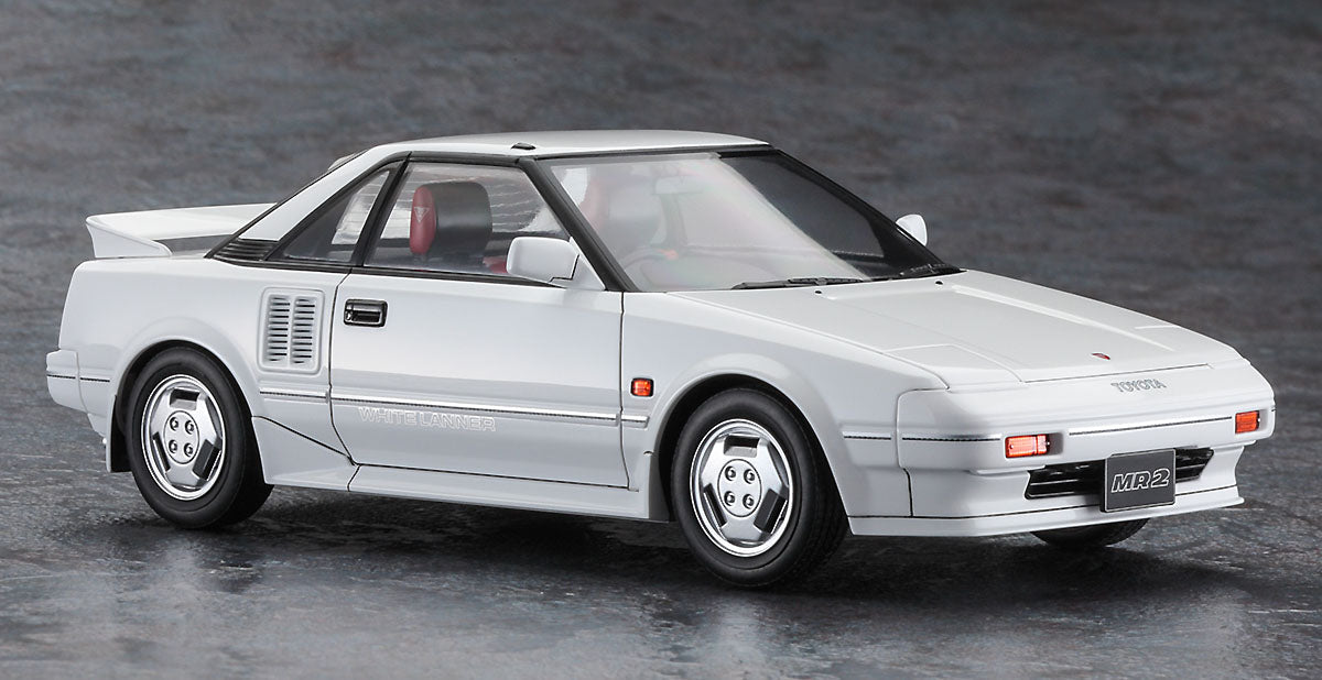 BOX DAMAGED - Toyota MR2 (AW11) Early Model White Runner 1/24 - FINAL SALE