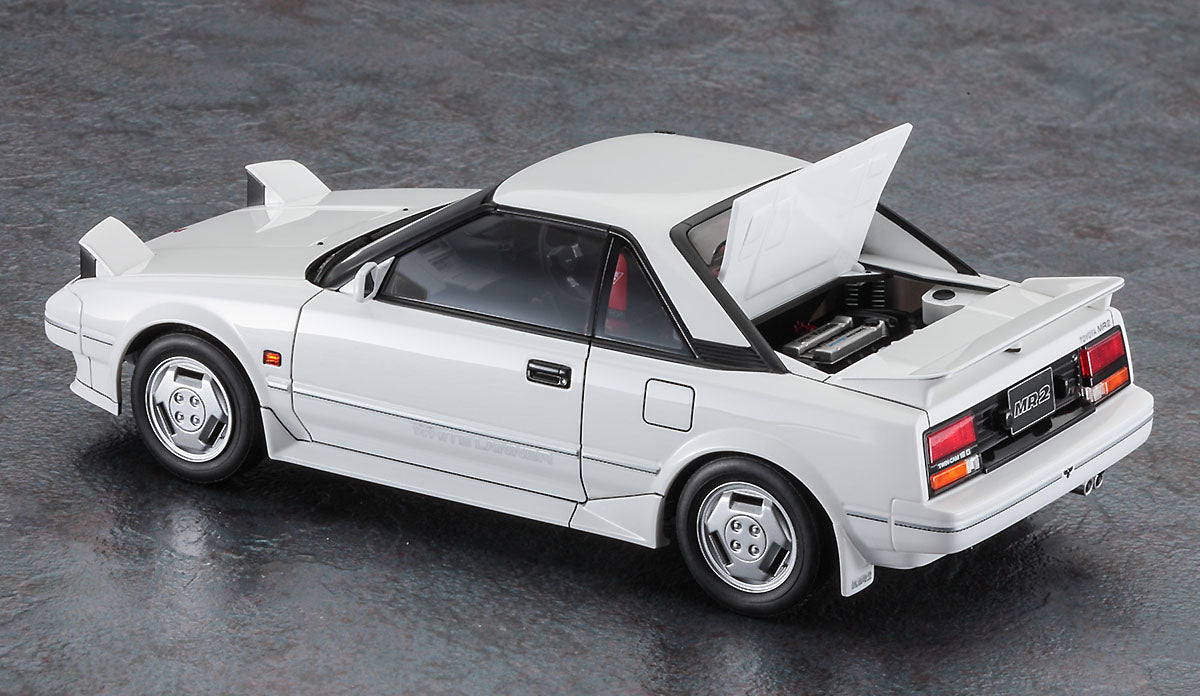 Toyota MR2 (AW11) Early Model White Runner 1/24