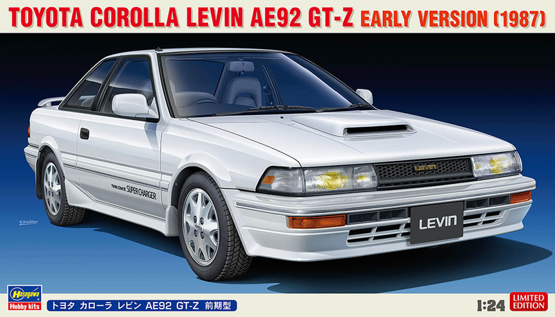 Toyota Corolla Levin AE92 GT-Z Early Version 1/24