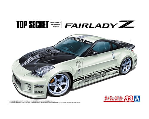 Tuned Car No 33 Top Secret Z33 Fairlady Z '05 (Nissan) 1/24