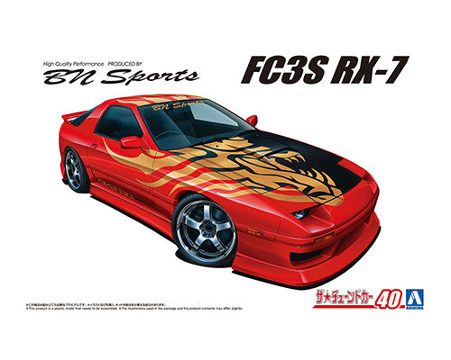 Tuned Car No 40 BN Sports FC3S RX-7 '89 (Mazda) 1/24