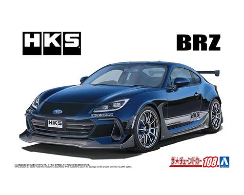 Tuned Car #108 HKS ZD8 SUBARU BRZ '21 TYPE-S (SUBARU) 1/24