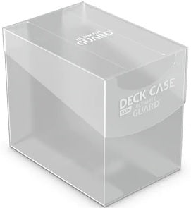 UG - Deck Case 133+ Standard Cards - Transparent Clear