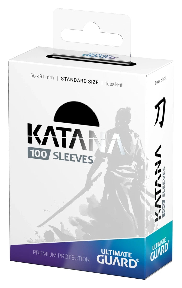 UG - Katana Sleeves Black - 100 Pack Standard Cards