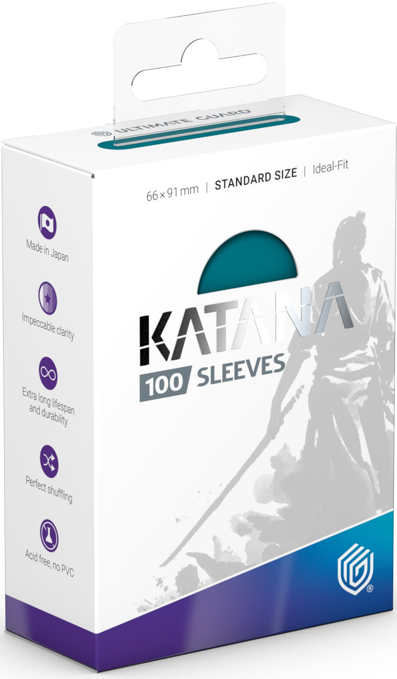 UG - Katana Sleeves Great Wave (Teal) - 100 Pack Standard Cards