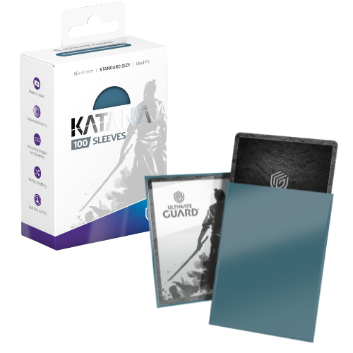 UG - Katana Sleeves Haze (Grey/Blue) - 100 Pack Standard Cards