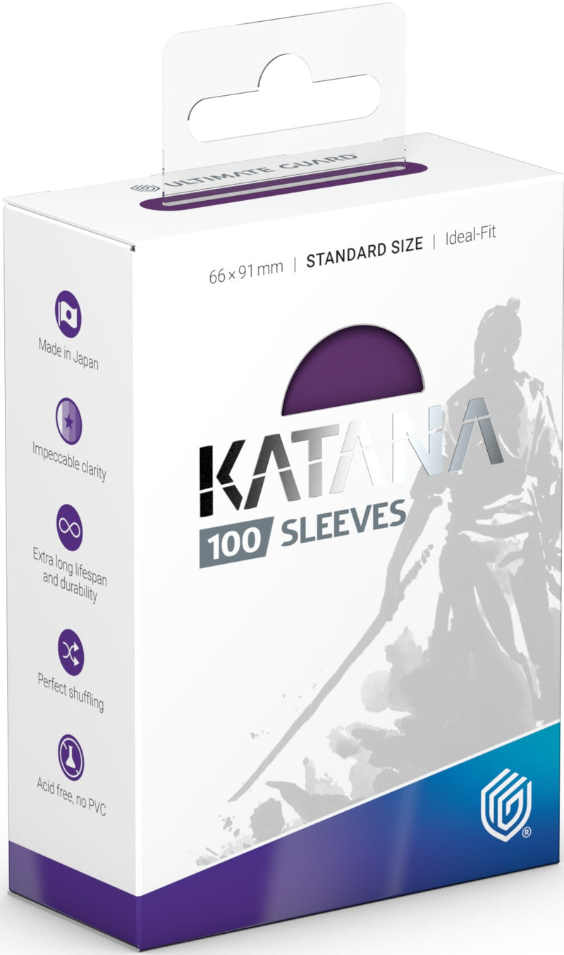 UG - Katana Sleeves Iris Bloom (Purple) - 100 Pack Standard Cards
