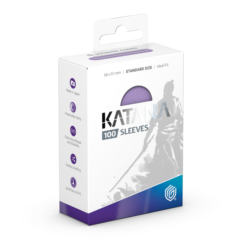 UG - Katana Sleeves Summer Cloud (Light Purple Lilac) - 100 Pack Standard Cards