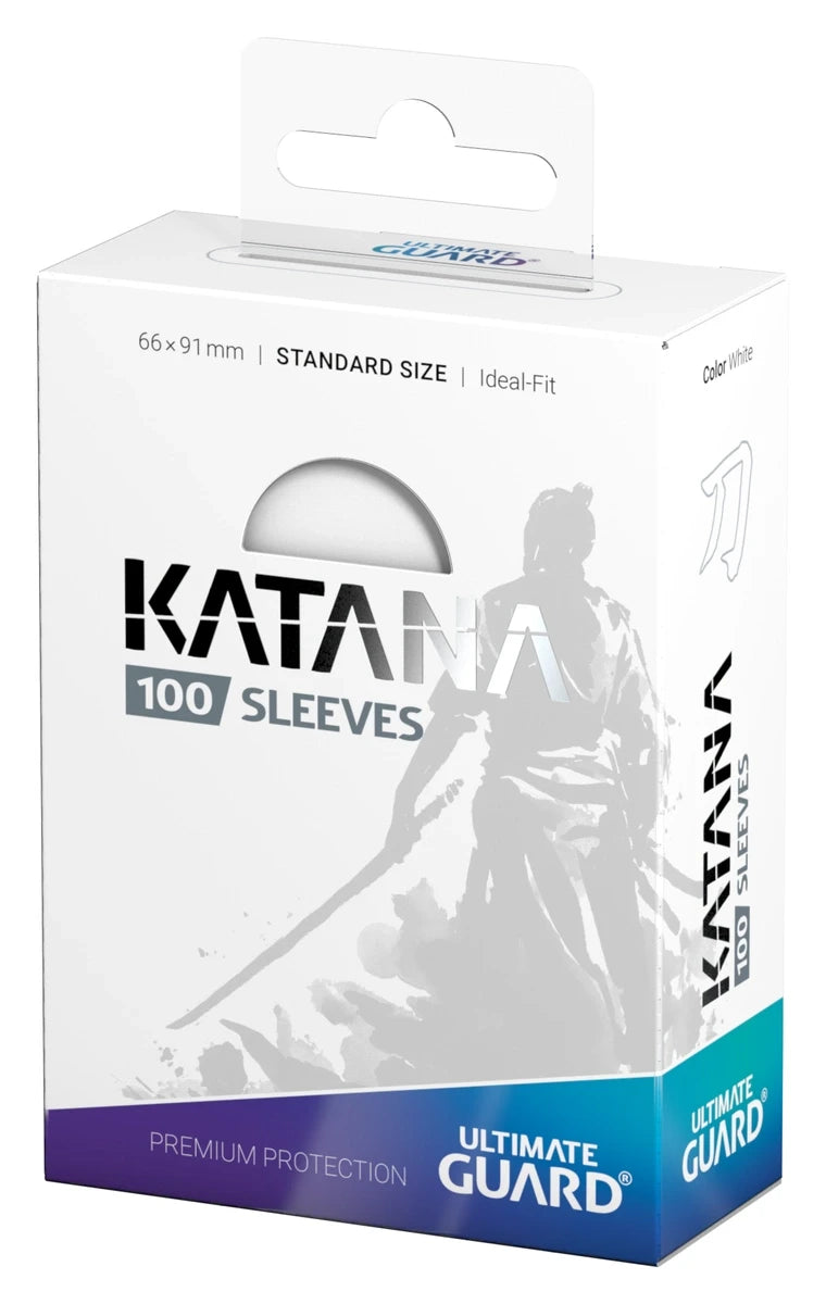 UG - Katana Sleeves White - 100 Pack Standard Cards