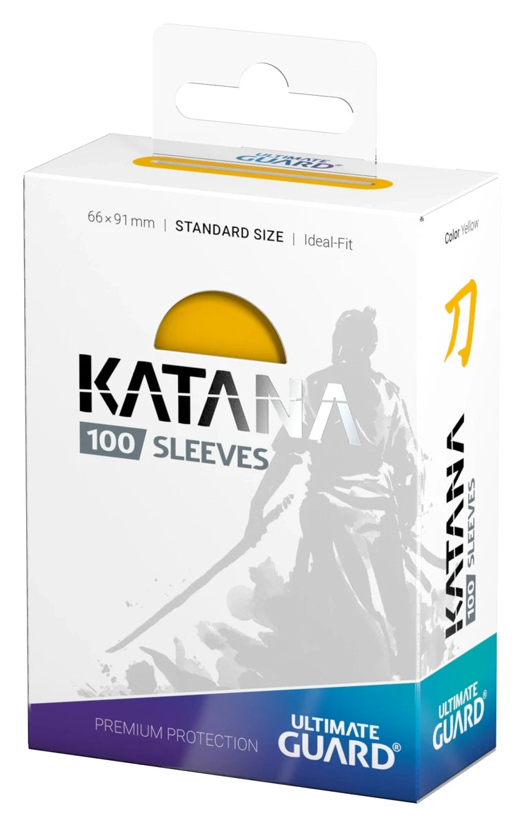 UG - Katana Sleeves Yellow - 100 Pack Standard Cards