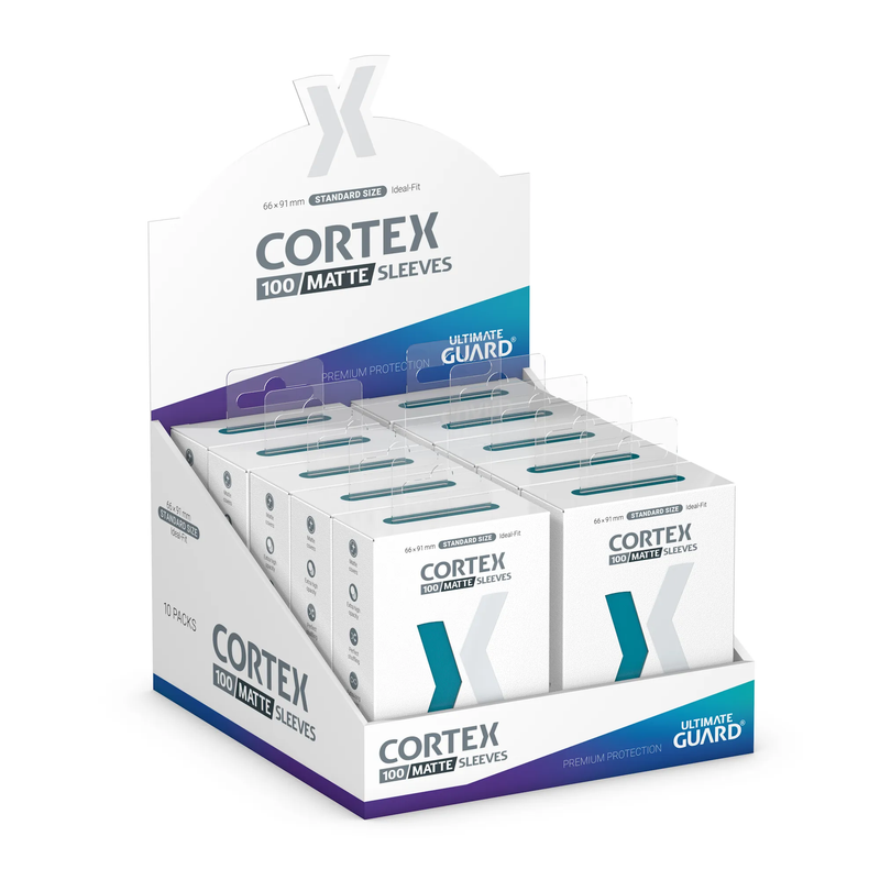UG - Matte Cortex Sleeves Standard Size (100 Count) - Petrol