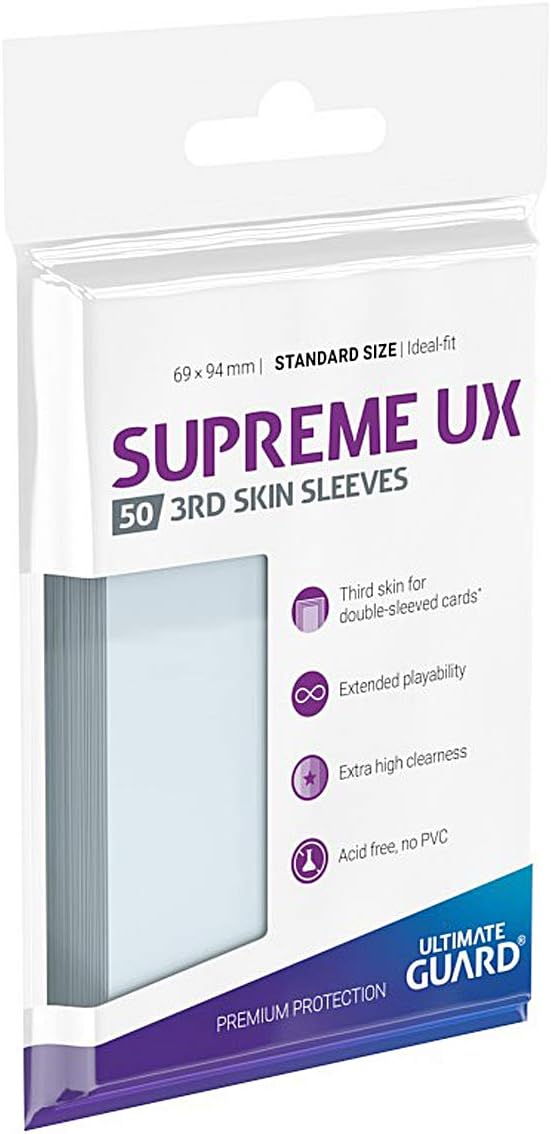 UG - Supreme UX 3RD Skin Sleeves (50 Count)