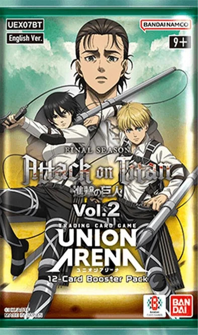 Union Arena CG - Attack on Titan Volume 2 Booster