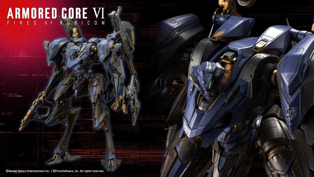 V.I.O.S. - Schneider Nachtreiher/40E Steel Haze - Armored Core VI Fire ...