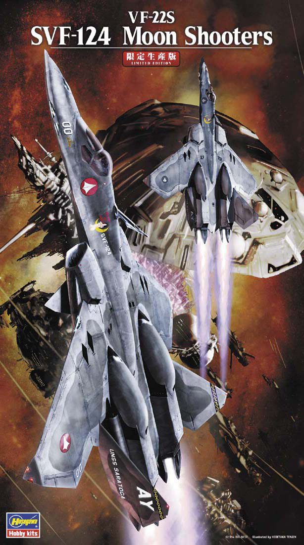 VF-22S SVF-124 Moon Shooters - Macross 1/72