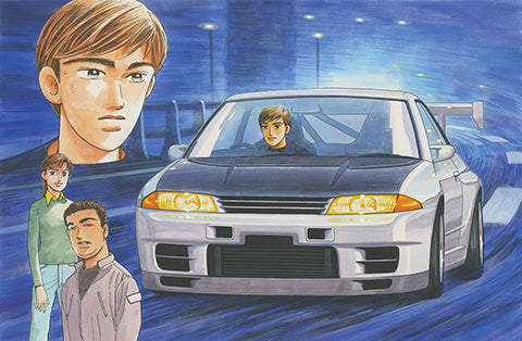 Wangan Midnight 6 Nissan Skyline GT-R (R32) Tomoya 1/24