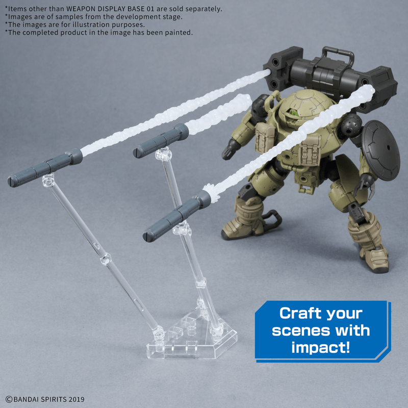 Weapon Display Base 01 [Clear Color]