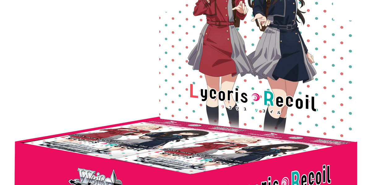 Weiss Schwarz - Lycoris Recoil Booster Box - English Edition Panda Hobby Weiss Schwarz - Lycoris Recoil Booster Box - English Edition Panda Hobby