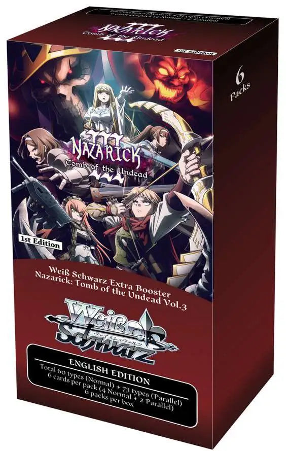 Weiss Schwarz - Nazarick Tomb of the Undead Vol 3 Booster - English Edition