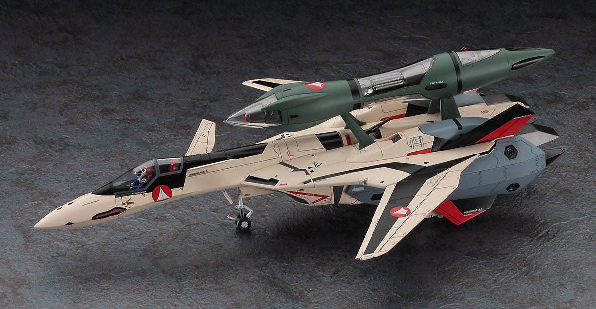 YF-19 W/Fast Pack & Fold Booster - Macross 1/72