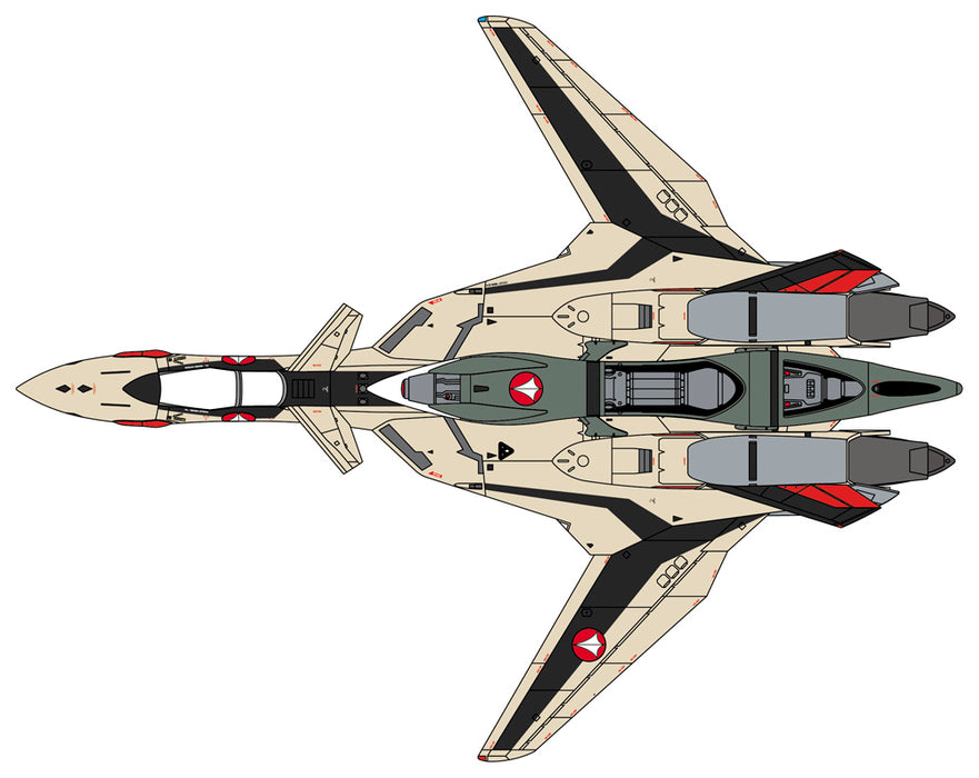 YF-19 W/Fast Pack & Fold Booster - Macross 1/72