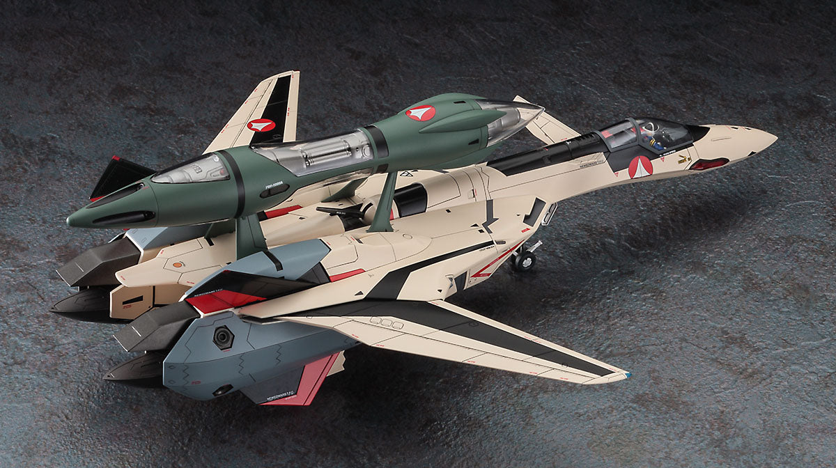 YF-19 W/Fast Pack & Fold Booster - Macross 1/72