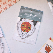 Ghibli Princess Mononoke Fan Art Air Freshener (Forest)