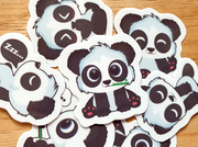 Panda Stickers Set of 6