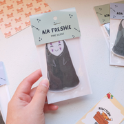 Ghibli No Face Fan Art Air Freshener (Pine)
