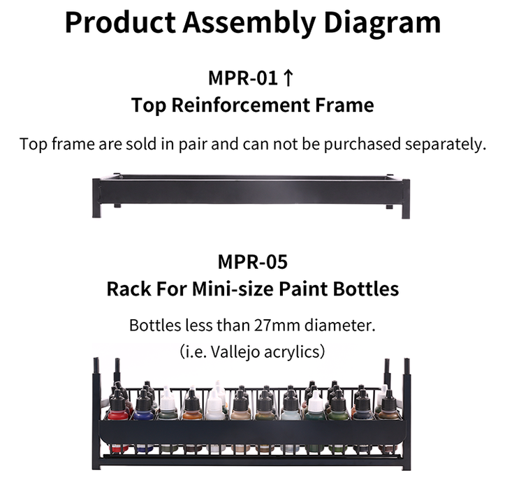 Modular Paint Rack (M.P.R.) System