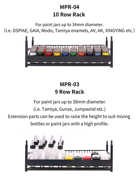 Dspiae MPR Desktop Mini Modular Paint Rack