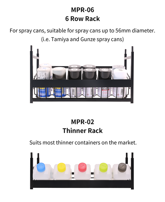 Dspiae MPR Desktop Mini Modular Paint Rack — Panda Hobby