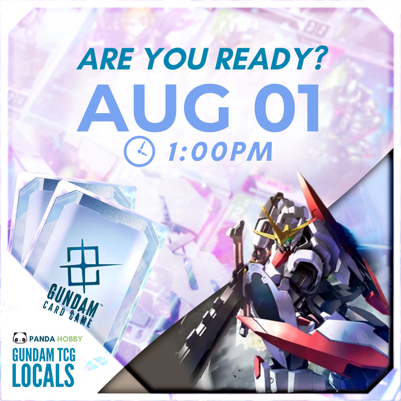 [Aug 01 ~1:00PM] Gundam TCG Local Event
