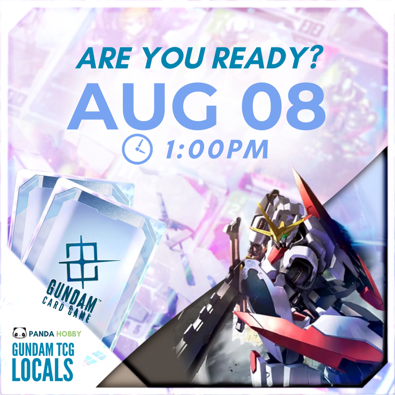 [Aug 08 ~1:00PM] Gundam TCG Local Event